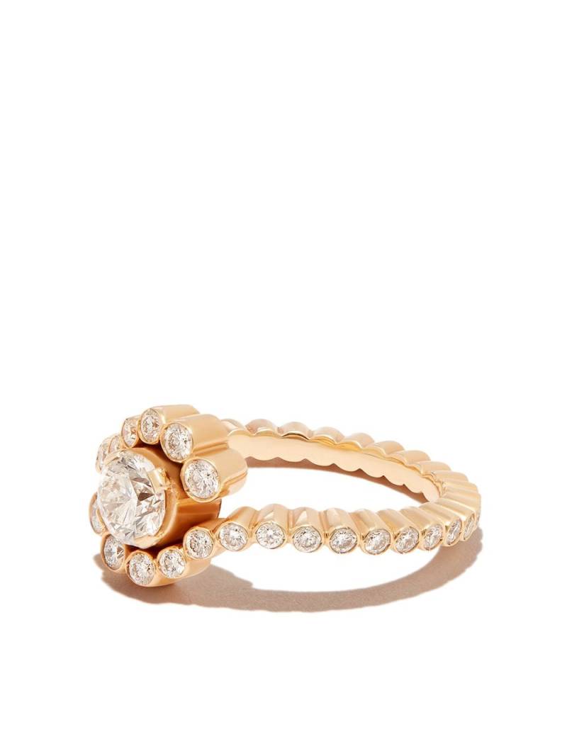 Sophie Bille Brahe 18kt yellow gold Monica diamond ring von Sophie Bille Brahe