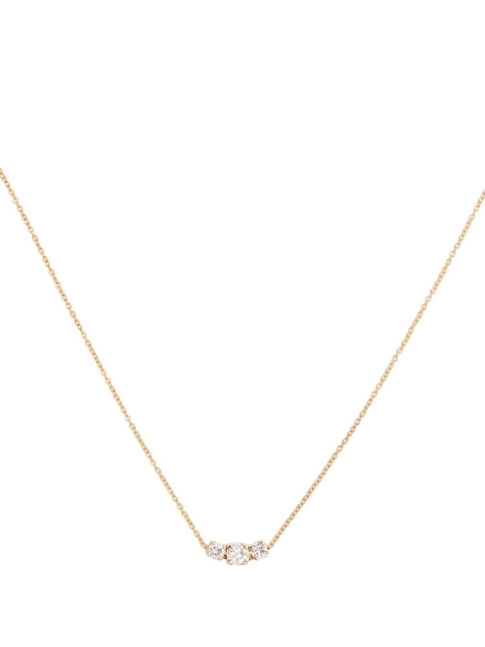 Sophie Bille Brahe 18kt yellow gold Orangerie Trois diamond necklace von Sophie Bille Brahe