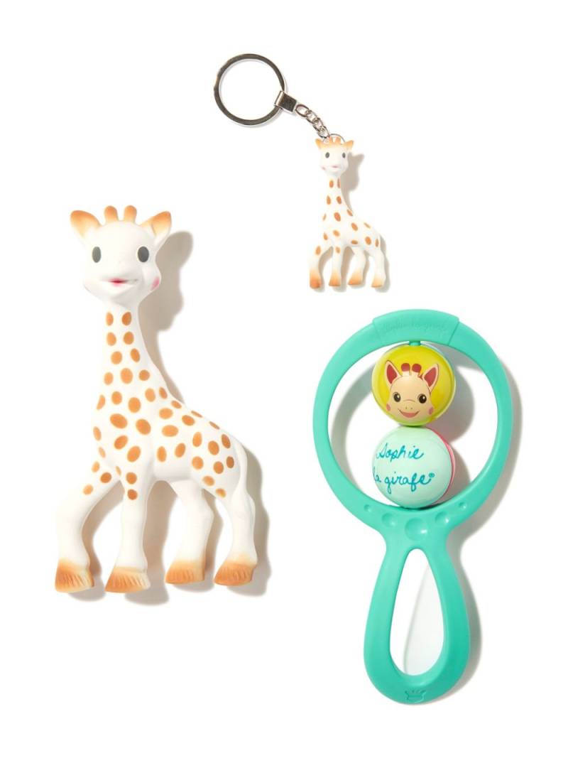 Sophie La Girafe birth box gift set - Neutrals von Sophie La Girafe