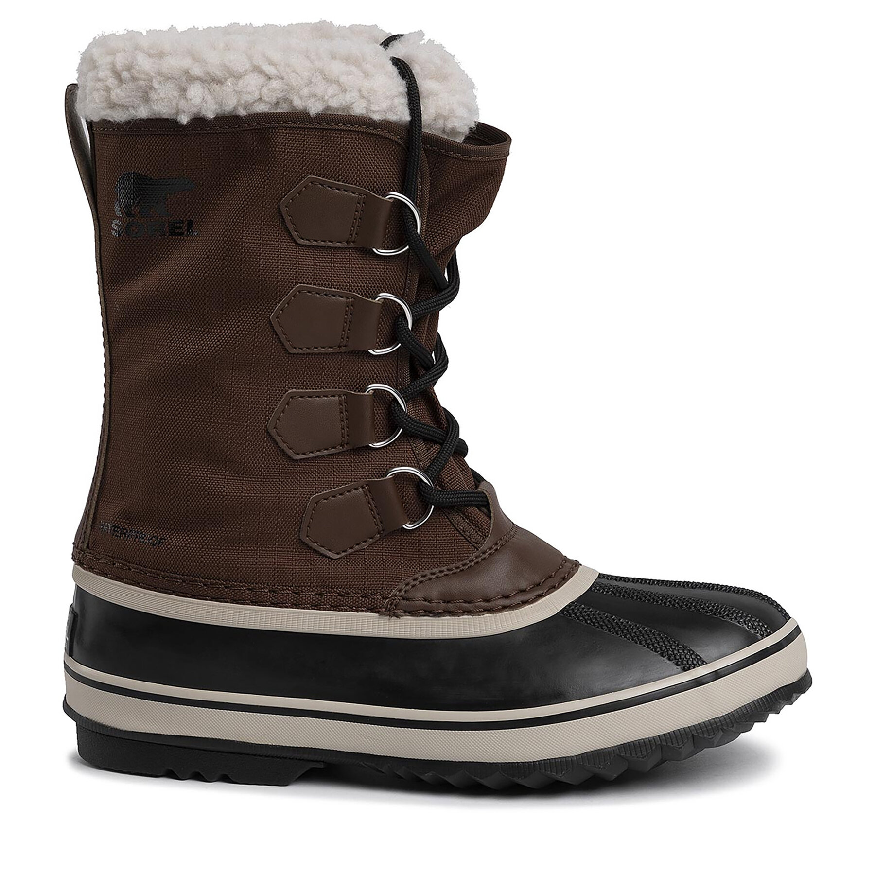 Schneeschuhe Sorel 1964 Pac Nylon NM3487 Braun von Sorel