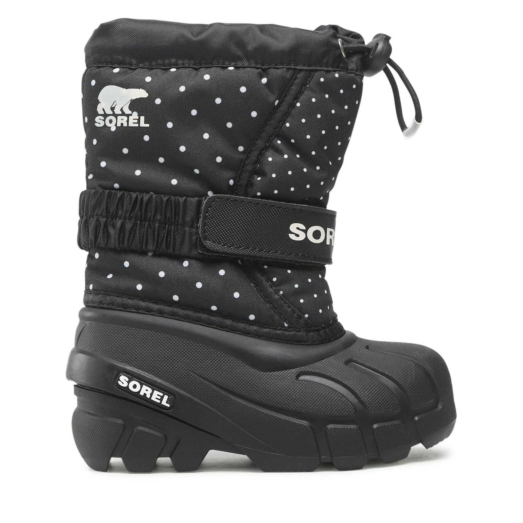 Schneeschuhe Sorel Childrens Flurry Print NC3503-010 Schwarz von Sorel