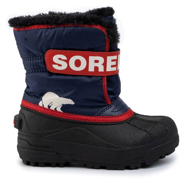 Schneeschuhe Sorel Childrens Snow Commander NC1960 Dunkelblau von Sorel