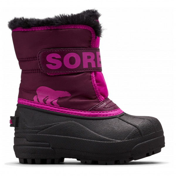 Sorel - Childrens Snow Commander - Winterschuhe Gr 10K;13K lila/schwarz;schwarz von Sorel