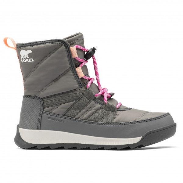 Sorel - Kid's Whitney II Short Lace WP - Winterschuhe Gr 2K;3K;4,5K grau;schwarz von Sorel