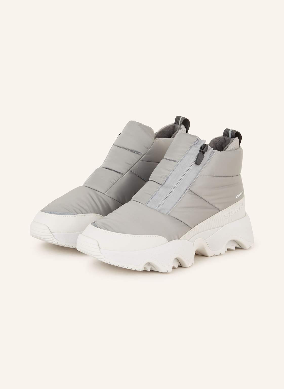 Sorel Plateau-Boots Impact Puffy grau Sorel Plateau-Boots Impact Puffy grau von Sorel