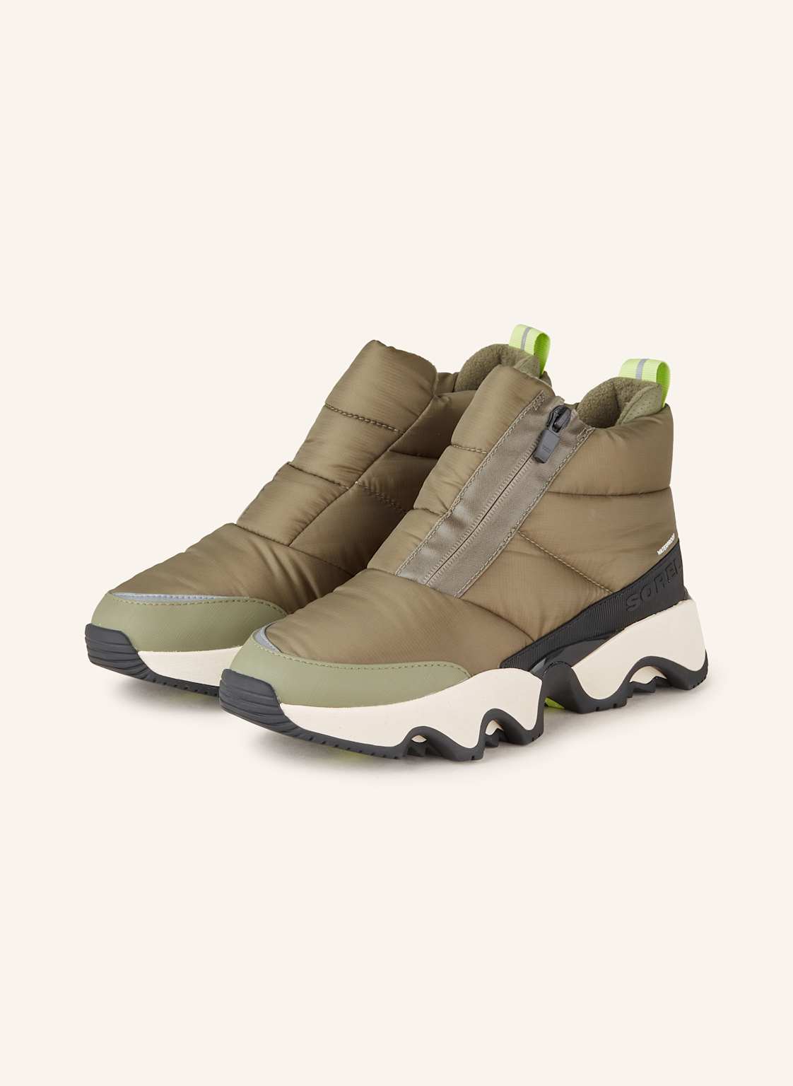 Sorel Plateau-Boots Impact Puffy gruen Sorel Plateau-Boots Impact Puffy gruen von Sorel