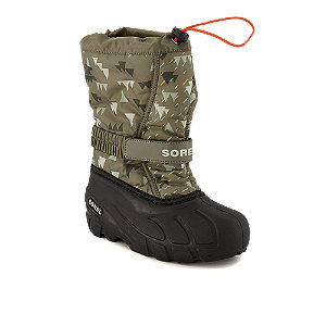 Sorel Youth Flurry Jungen Boot Grün 32-39 von Sorel