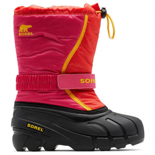 Sorel - Youth Flurry - Winterschuhe Gr 2K rot/schwarz von Sorel