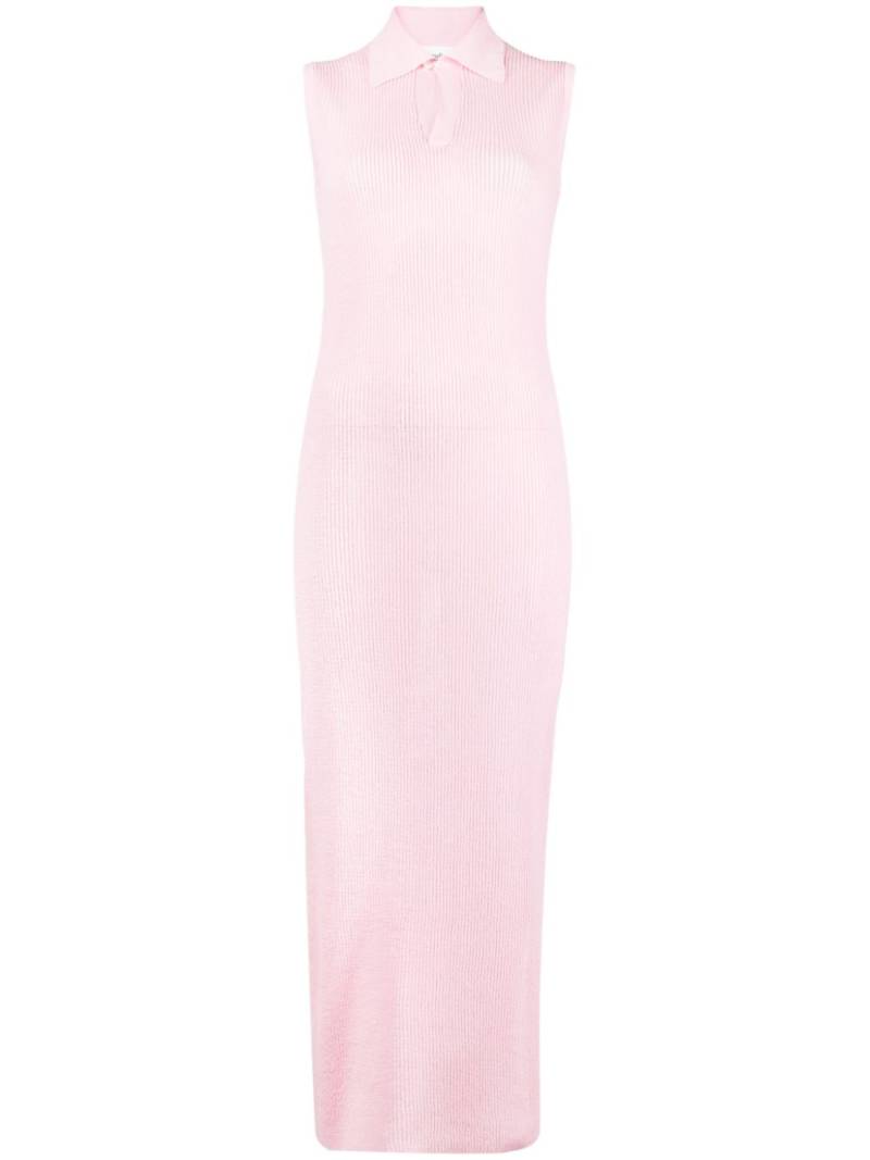 Soulland Nane ribbed-knit dress - Pink von Soulland