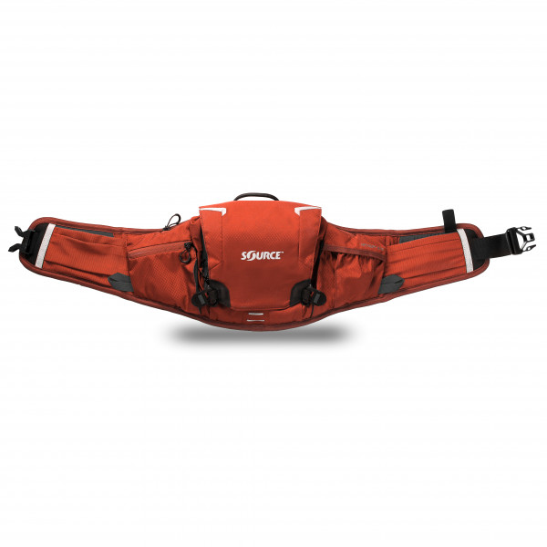 Source - Hipster Ultra -Hydration Belt 1,5 + 3,5 - Hüfttasche Gr 5 l rot von Source