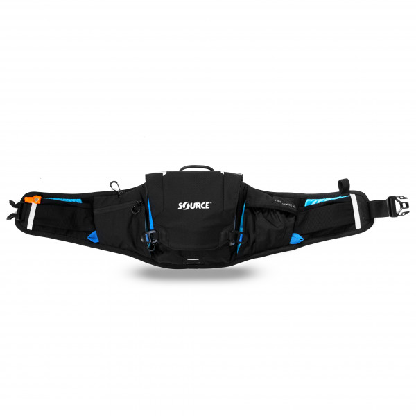 Source - Hipster Ultra -Hydration Belt 1,5 + 3,5 - Hüfttasche Gr 5 l rot;türkis von Source