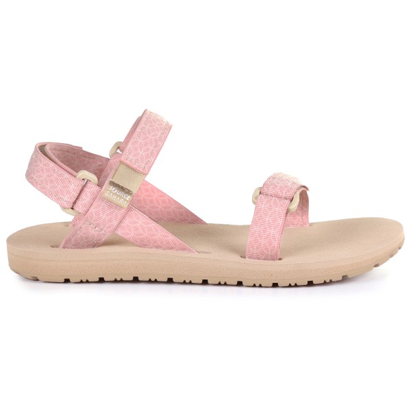 Source - Women's Sahara - Sandalen Gr 36 beige/rosa von Source