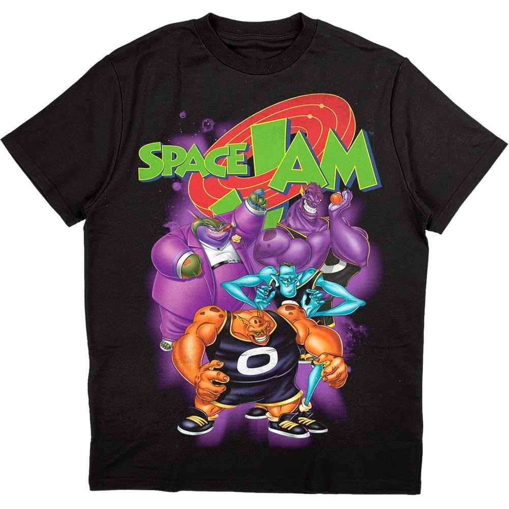 Space Jam - Monstars Homage TShirt, für Damen, Schwarz, Größe S von Space Jam