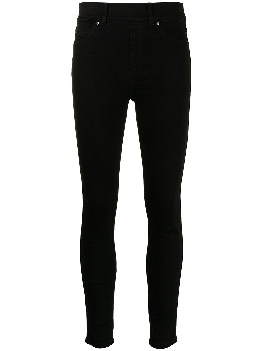 SPANX Clean mid-rise skinny jeans - Black von SPANX