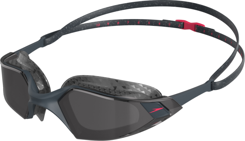 Speedo Aquapulse Pro Goggles Adults - Oxid Grey/Phoenix von Speedo