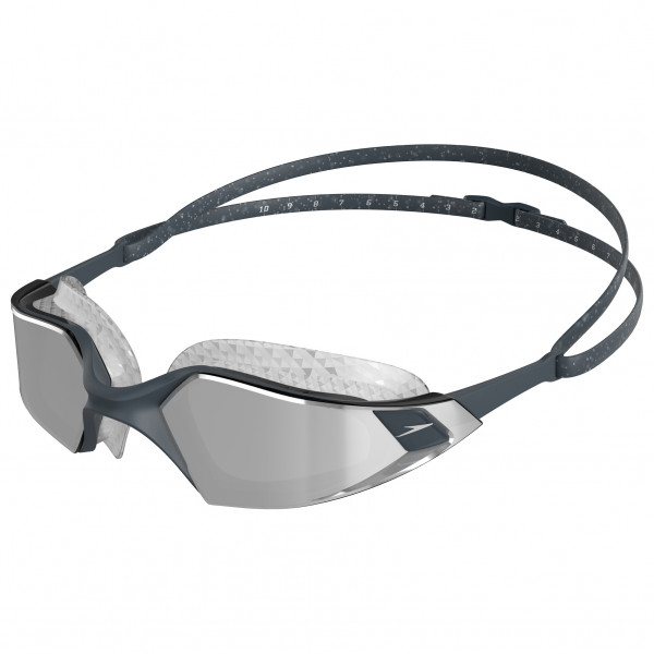 Speedo - Aquapulse Pro Mirror - Schwimmbrille Gr One Size grau von Speedo