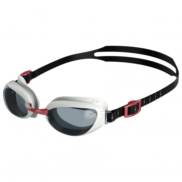 Speedo - Aquapure - Schwimmbrille Gr One Size grau von Speedo