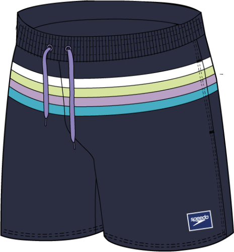 Speedo Badehose SNA Colourblock Volley 14 Male - Peacoat (Grösse: L) von Speedo