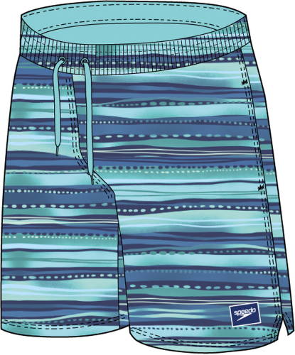 Speedo Badehose SNA Print Volley 17 Male - Navigate (Grösse: M) von Speedo