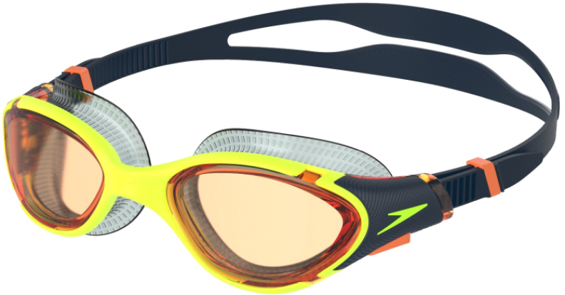 Speedo Biofuse 2.0 Goggles Adults - True Navy/Hyper/O von Speedo