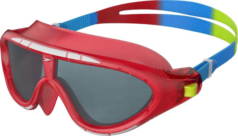 Speedo Biofuse Rift Goggles Junior - Lava Red/Japan Bl von Speedo