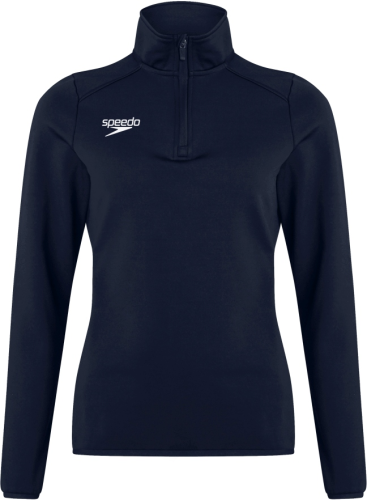 Speedo CLUB 1/4 ZIP MIDLYR TRN TOP AF Teamwear Female Adult - NAVY (Grösse: 10) von Speedo