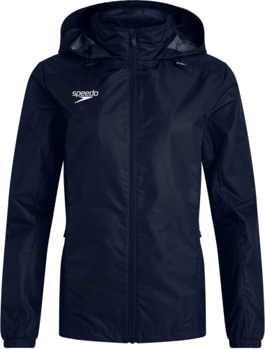 Speedo CLUB VPSHLD FULLZIP RAINJKT AF Teamwear Female Adult - NAVY (Grösse: 10) von Speedo