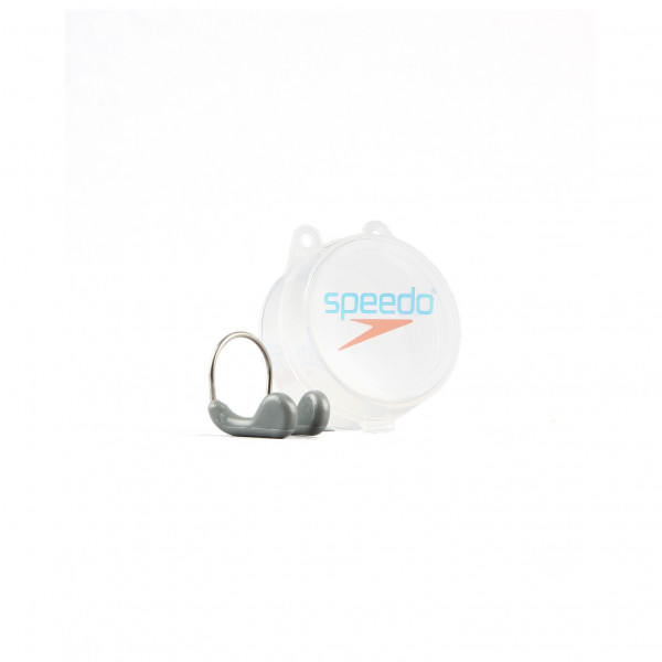 Speedo - Competition Nose Clip - Nasenklammer Gr One Size grau von Speedo