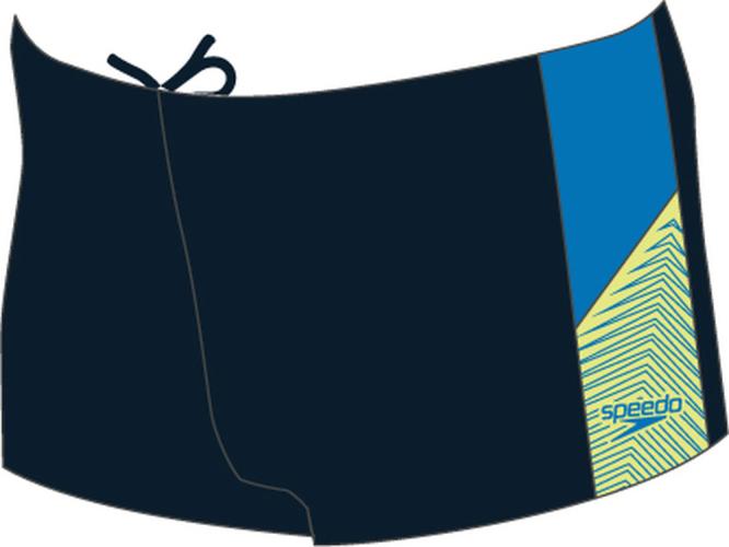 Speedo Dive Aquashort Swimwear Male Junior/Kids (6-16) - True Navy/Bondi B (Grösse: 11-12J/D152) von Speedo