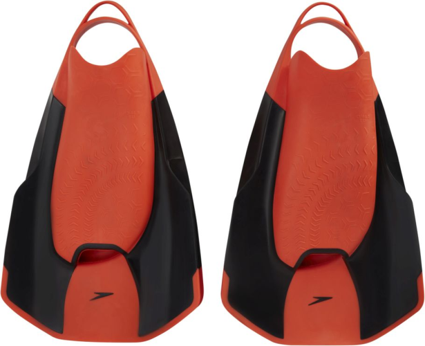 Speedo FASTSKIN KICKFIN Accessories - Black/Siren Red (Grösse: 11-12/D46-47) von Speedo