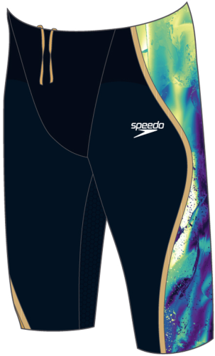 Speedo Badehose Fastskin LZR Pure Intent Jamme Race Male - True Navy/Spritz/ (Grösse: 26) von Speedo