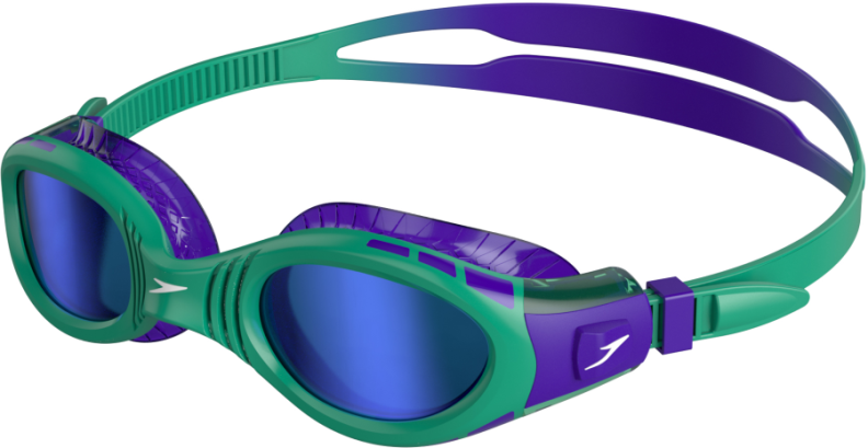 Speedo Futura Biofuse Flexiseal Mirro Goggles Junior - Violet/Emerald/Sa Speedo Futura Biofuse Flexiseal Mirro Goggles Junior - Violet/Emerald/Sa von Speedo