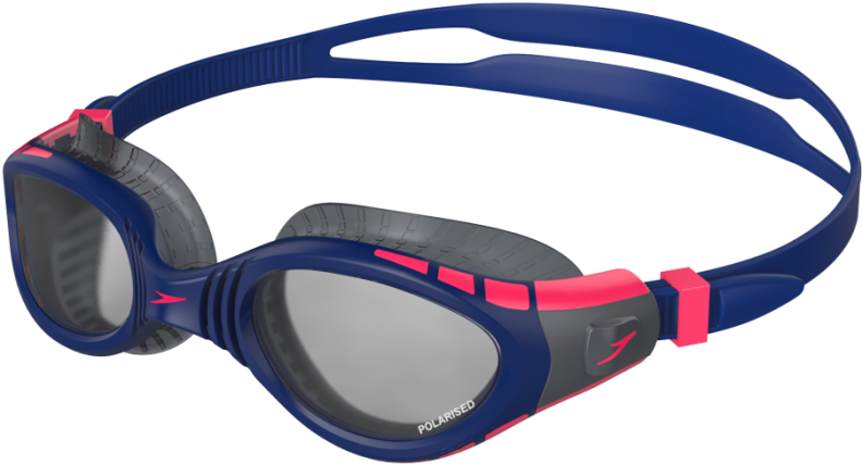 Speedo Futura Biofuse Flexiseal Tri Goggles Adults - Navy/Phoenix Red/ von Speedo