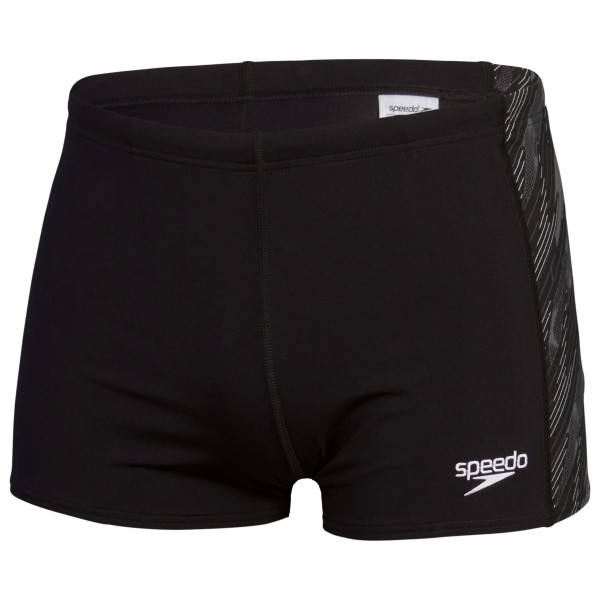 Speedo - Hyperboom Panel Aquashort - Badehose Gr 30 - DE: 3 schwarz von Speedo