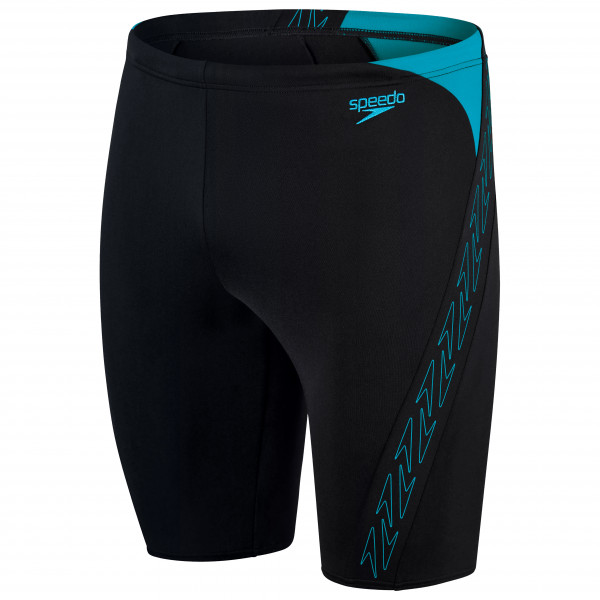 Speedo - Hyperboom Splice Jammer - Badehose Gr 32 - DE: 4 schwarz von Speedo