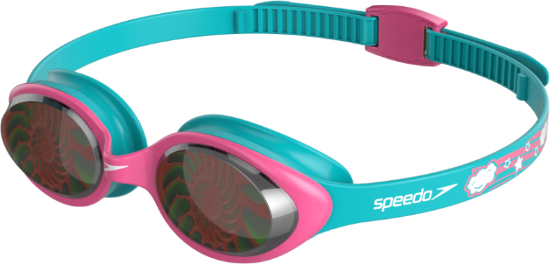 Speedo Illusion Goggles Junior - Bali Blue/Vegas P von Speedo