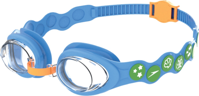 Speedo Infant Spot Goggle Goggles Junior (0-6) - Azure Blue/Fluo G von Speedo