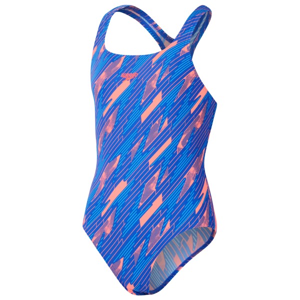 Speedo - Kid's Hyper Boom Allover Medalist - Badeanzug Gr 116 blau von Speedo