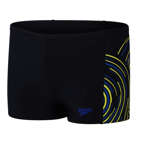 Speedo - Kid's Plastisol Placement Aquashort - Badehose Gr 116;140;152;164;176 schwarz von Speedo