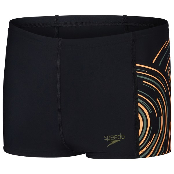 Speedo - Kid's Plastisol Placement Aquashort - Badehose Gr 116 schwarz von Speedo