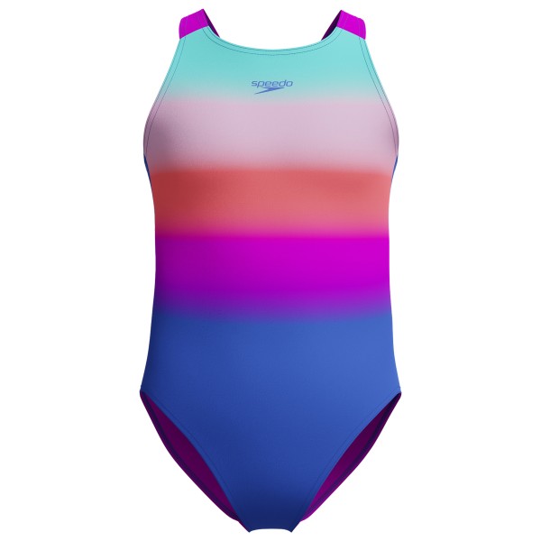 Speedo - Kid's Printed Pulseback - Badeanzug Gr 140 bunt von Speedo