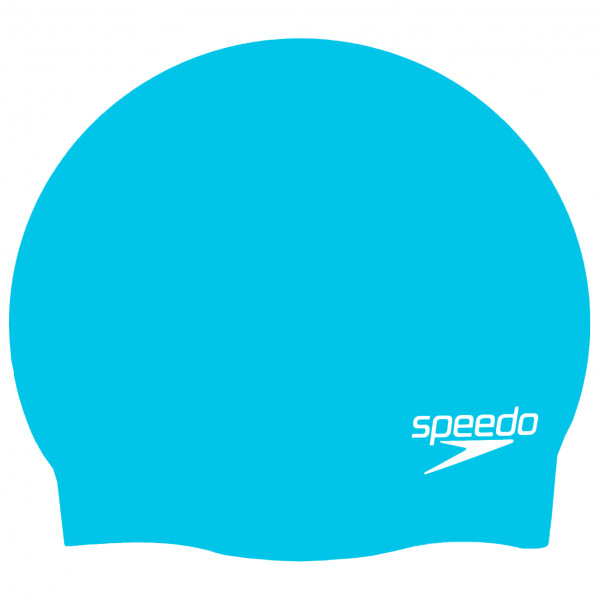 Speedo - Plain Moulded Silicone Cap - Badekappe blau/ chrome Speedo - Plain Moulded Silicone Cap - Badekappe blau/ chrome von Speedo