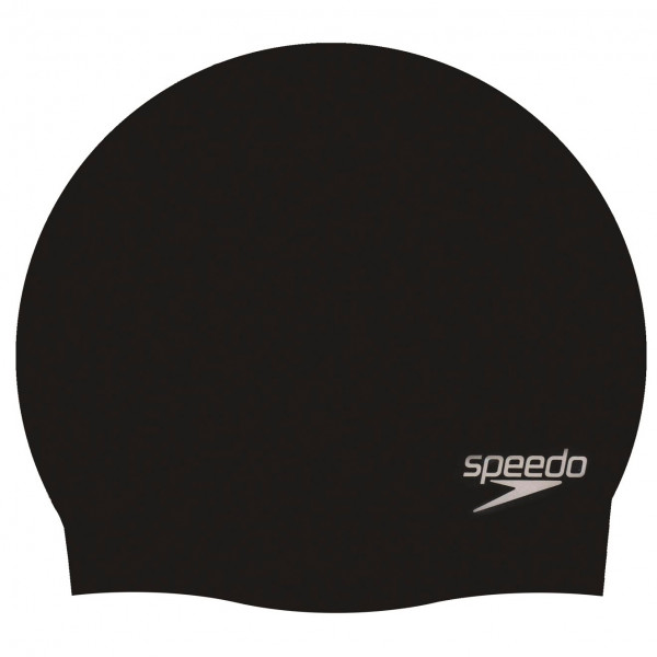 Speedo - Plain Moulded Silicone Cap - Badekappe schwarz von Speedo