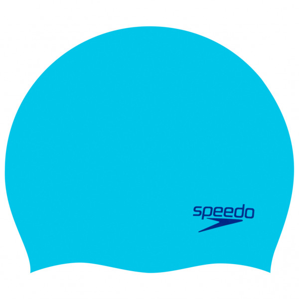 Speedo - Plain Moulded Silicone Cap Junior - Badekappe blau Speedo - Plain Moulded Silicone Cap Junior - Badekappe blau von Speedo