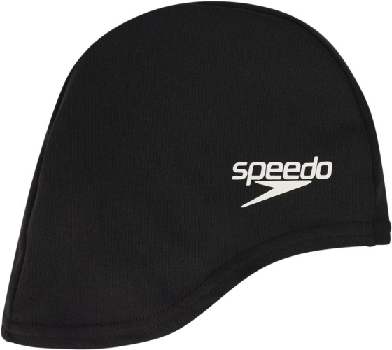 Speedo Polyester Junior Swim Caps - Black von Speedo