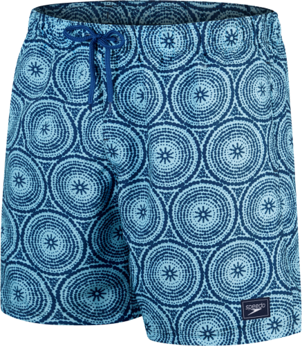 Speedo Printed Leisure 18 Watershort Male - Ammonite Blue/Blu (Grösse: L) von Speedo