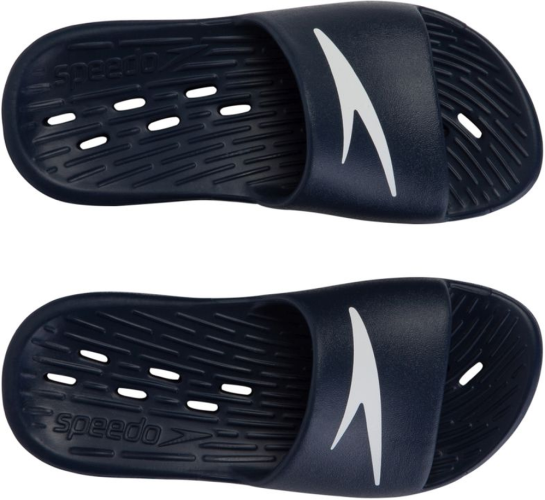 Speedo Slide JU Footwear Junior - Navy (Grösse: 11/D29-30) von Speedo