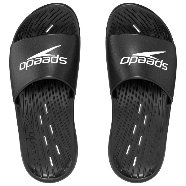 Speedo - Speedo Slide - Wassersportschuhe Gr 10;11;12;6;7;8;9 schwarz/grau von Speedo