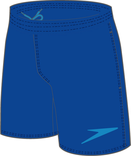Speedo Badehose Sport Logo Watershort Male - Blue Flame/Pool (Grösse: XL) von Speedo