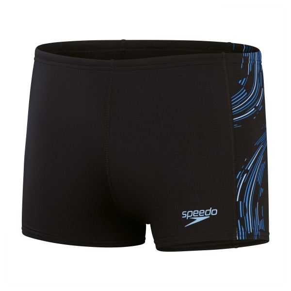 Speedo - Tech Panel Aquashort - Badehose Gr 28 - DE: 2 schwarz von Speedo